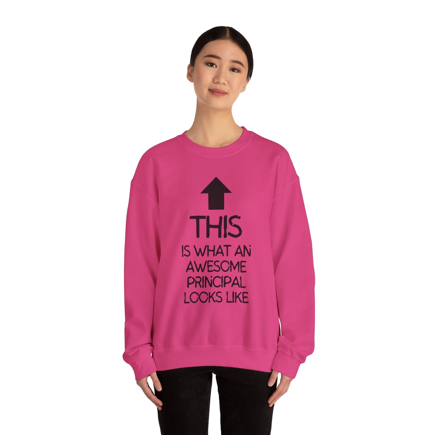 Awesome Principal Crewneck Sweatshirt