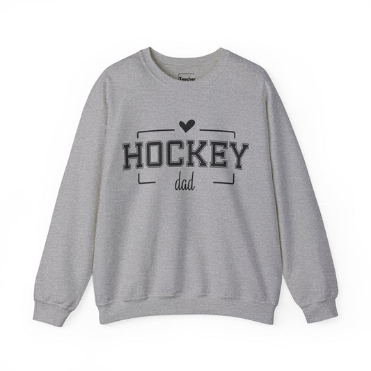 Hockey Dad Crewneck Sweatshirt