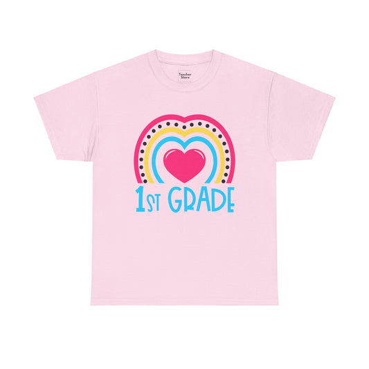 Heart 1st Grade Tee-Shirt