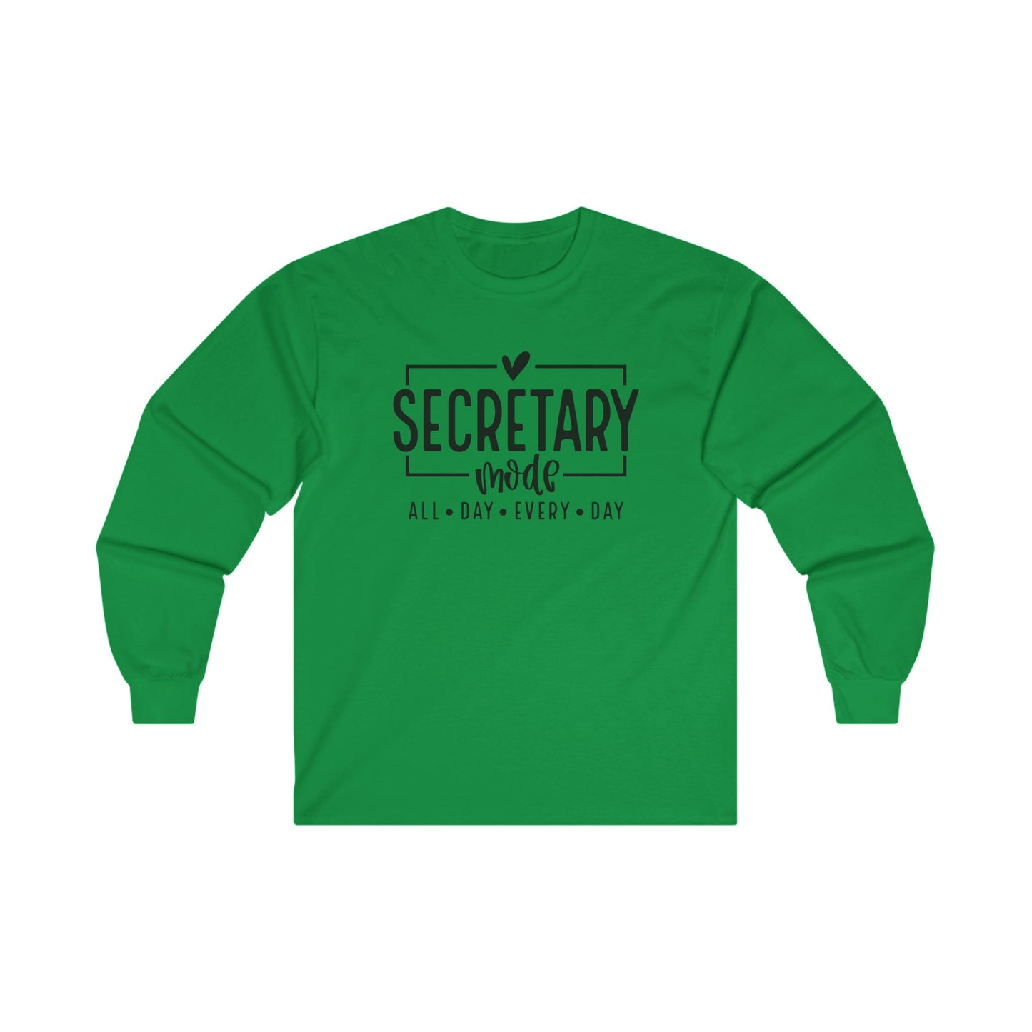 Secretary Mode Long Sleeve Shirt