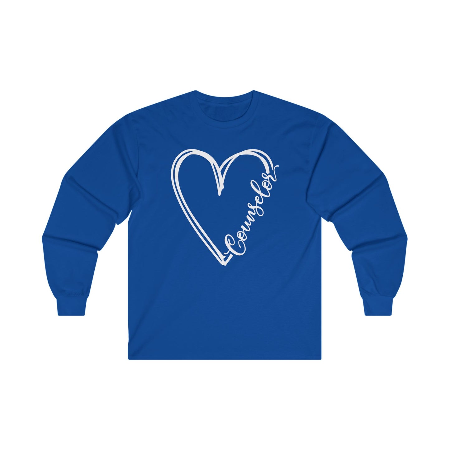 Counselor Heart Long Sleeve Shirt