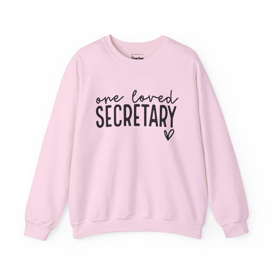 One Loved Secretary Sweatshirt