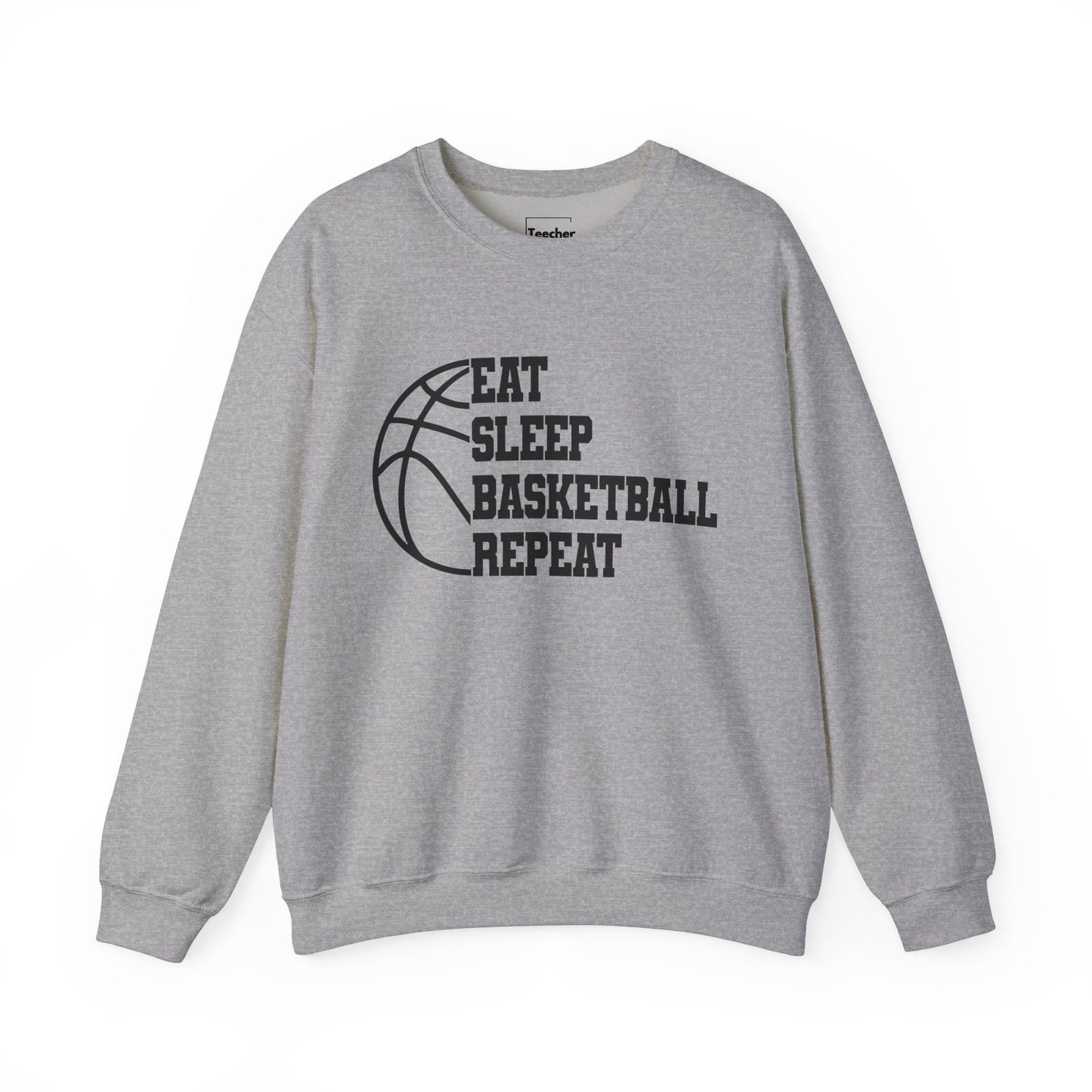 Eat Sleep Basketball Crewneck Sweatshirt