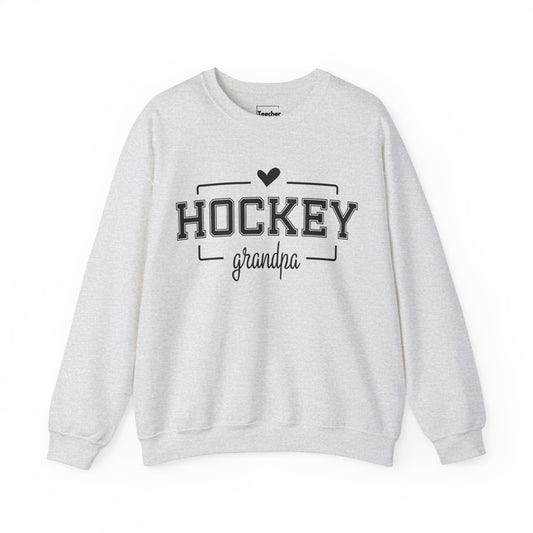 Hockey Grandpa Crewneck Sweatshirt