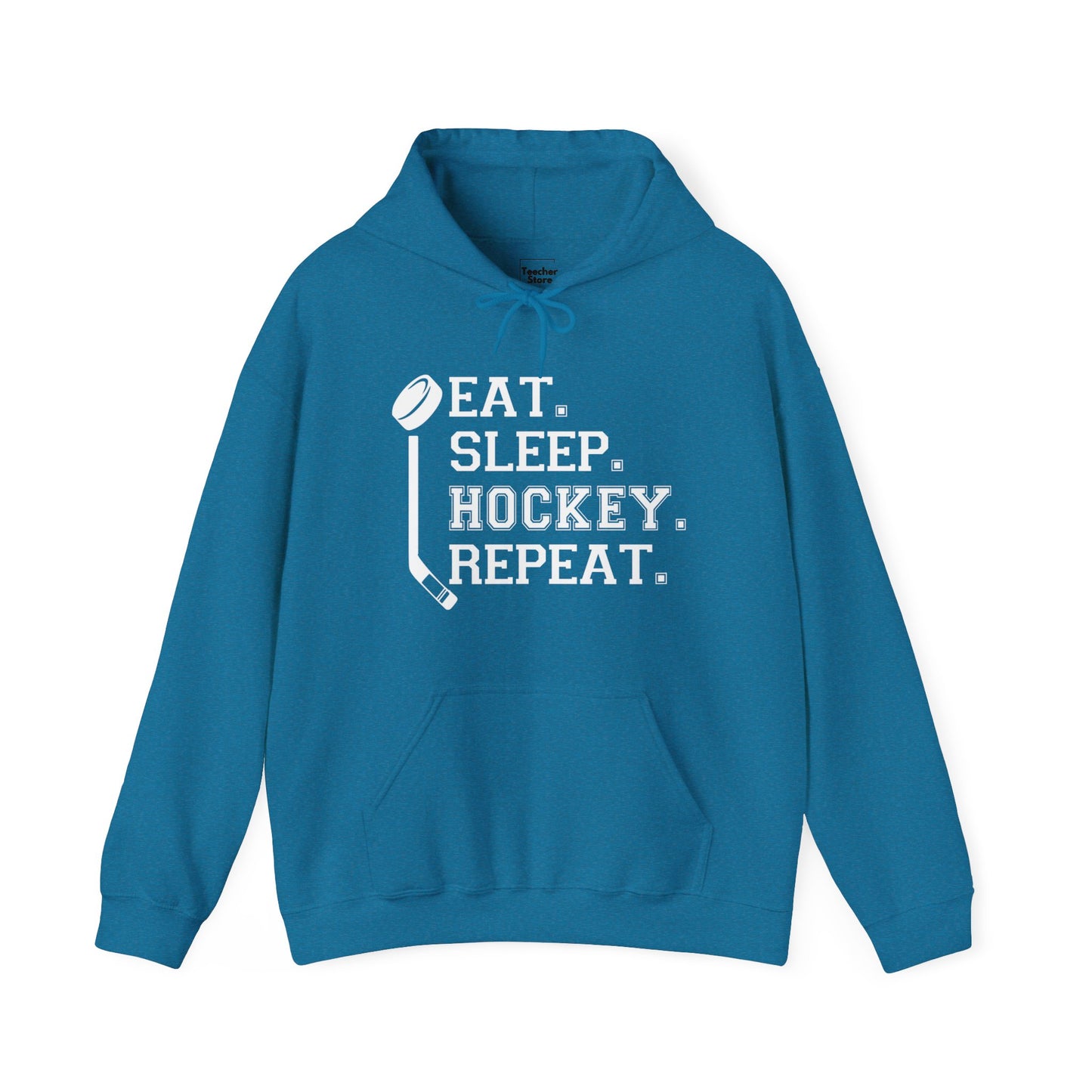 Eat Sleep Hockey Hooded Sweatshirt