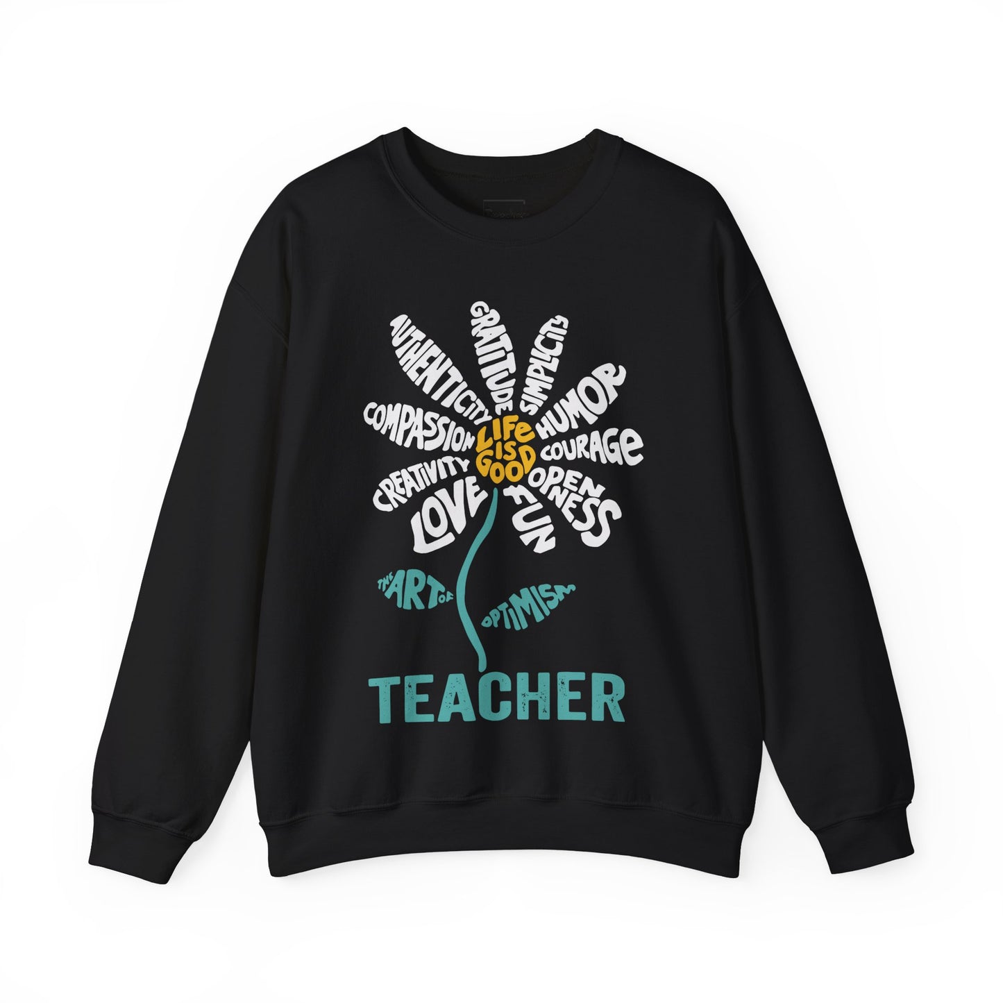 Teacher Flower Sweatshirt