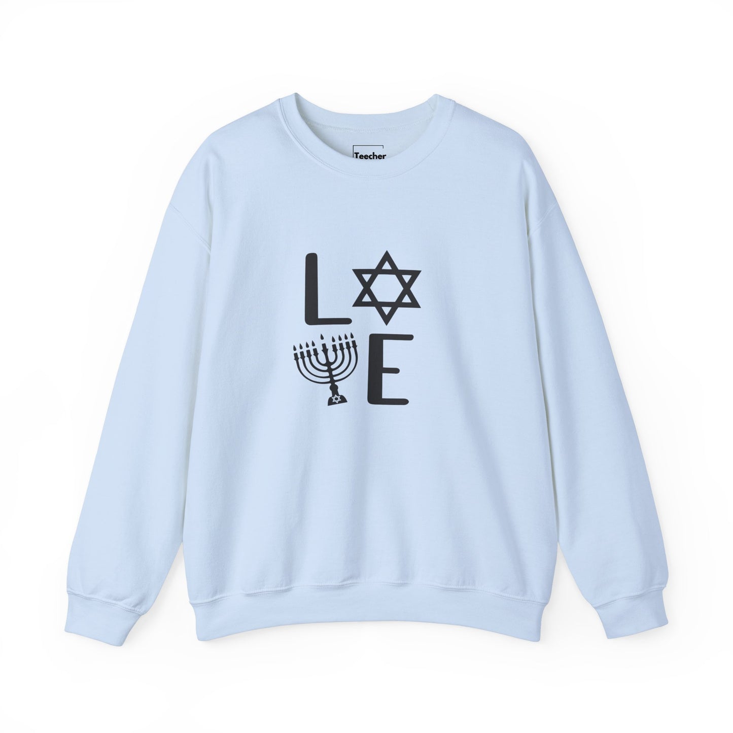 Love Hanukkah Crewneck Sweatshirt