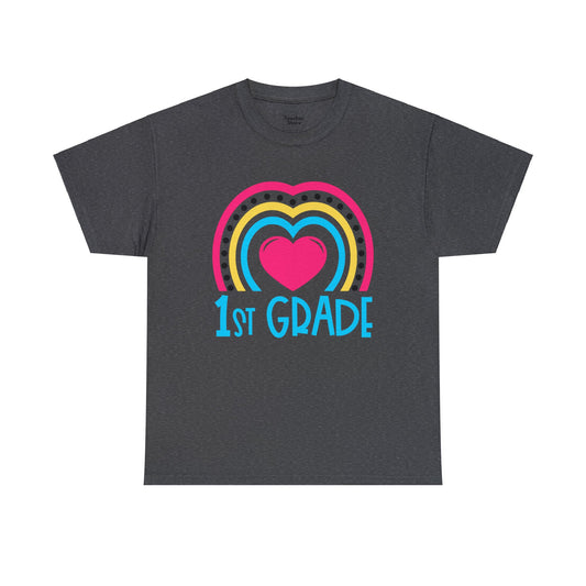 Heart 1st Grade Tee-Shirt
