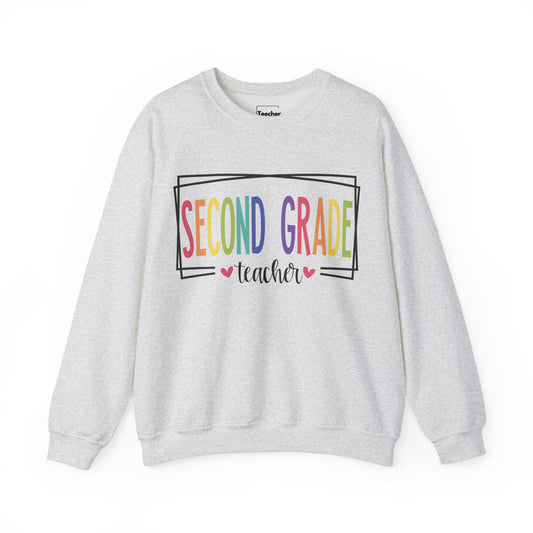 Second Grade Teacher Sweatshirt