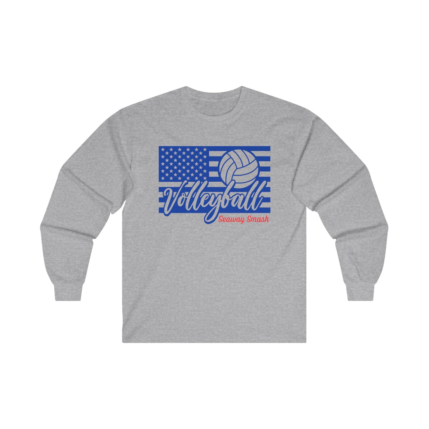 SS Blue Flag Long Sleeve Shirt