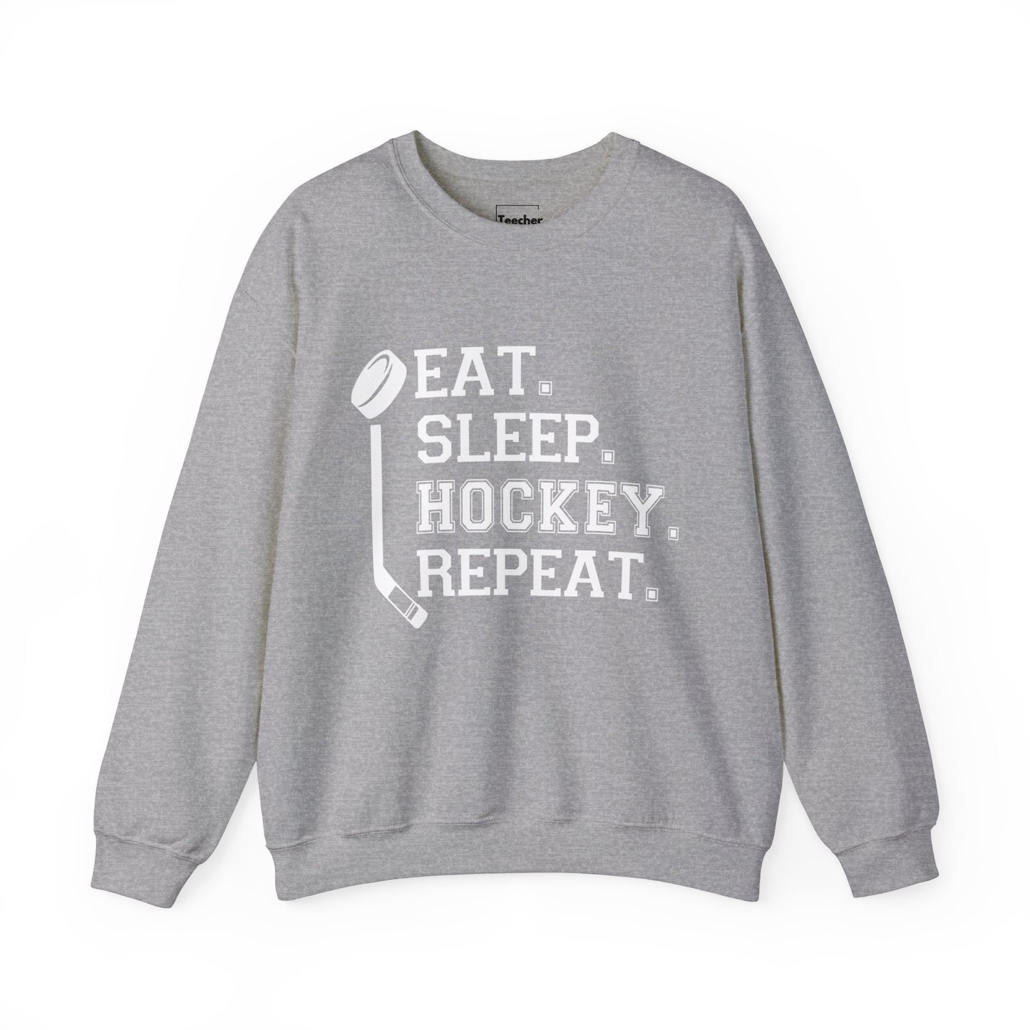 Eat Sleep Hockey Crewneck Sweatshirt