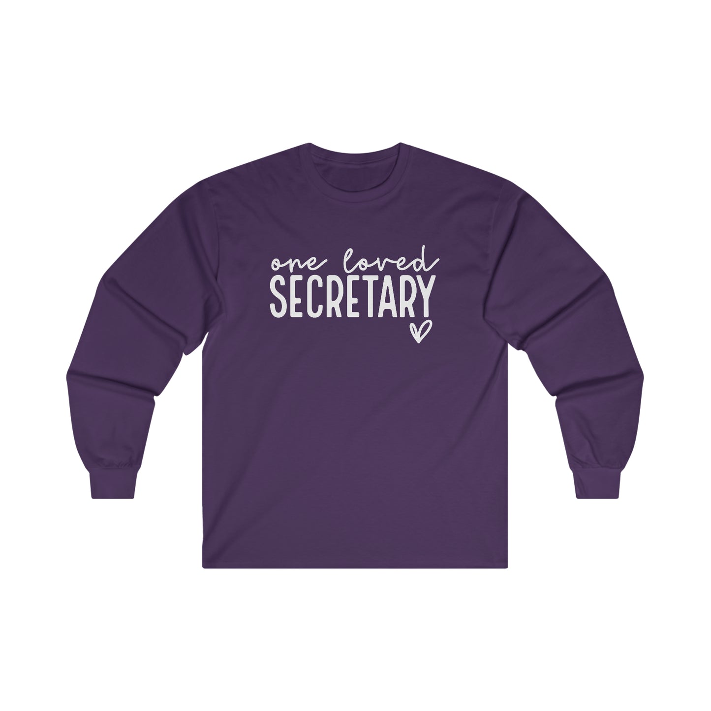 One Loved Secretary Long Sleeve Shirt