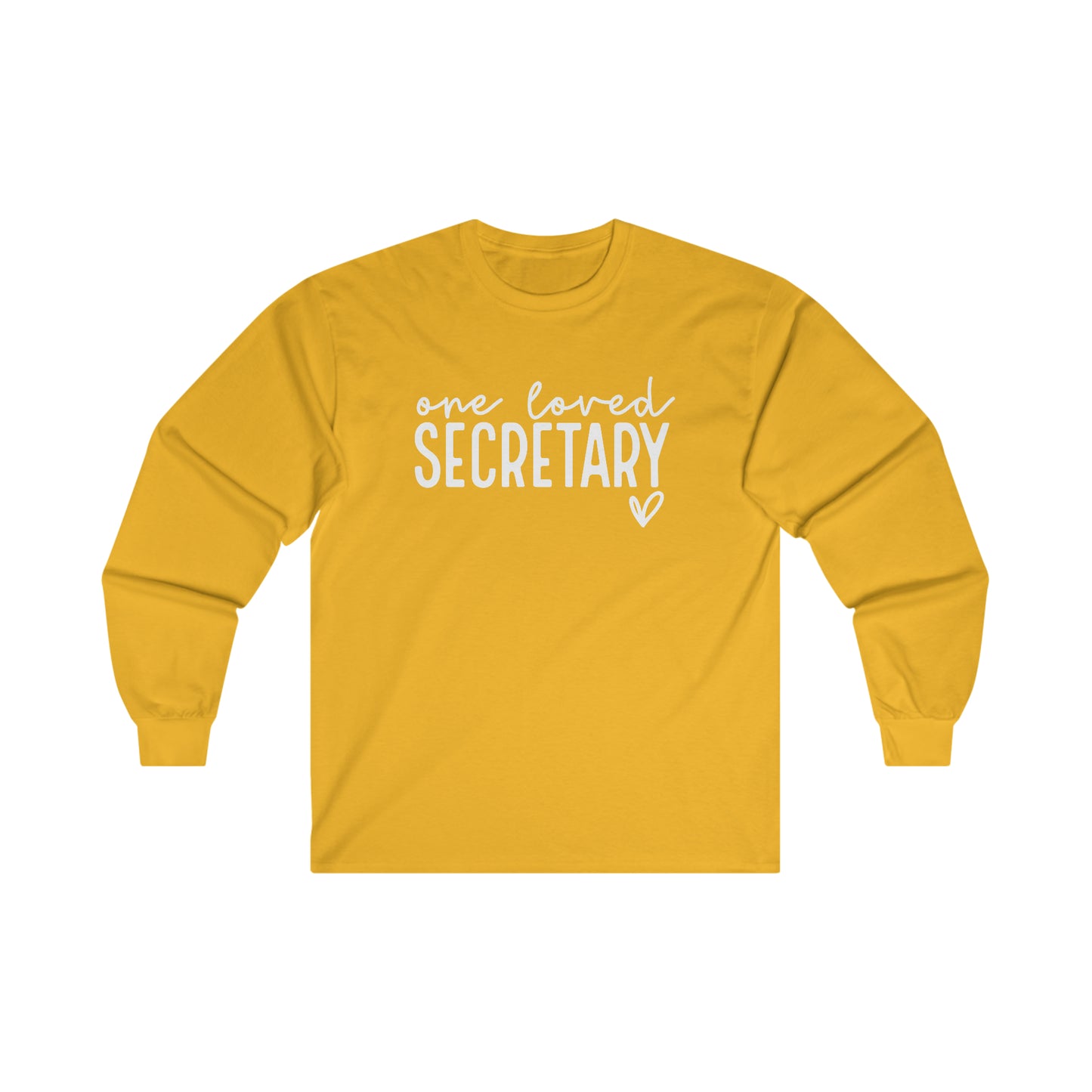 One Loved Secretary Long Sleeve Shirt