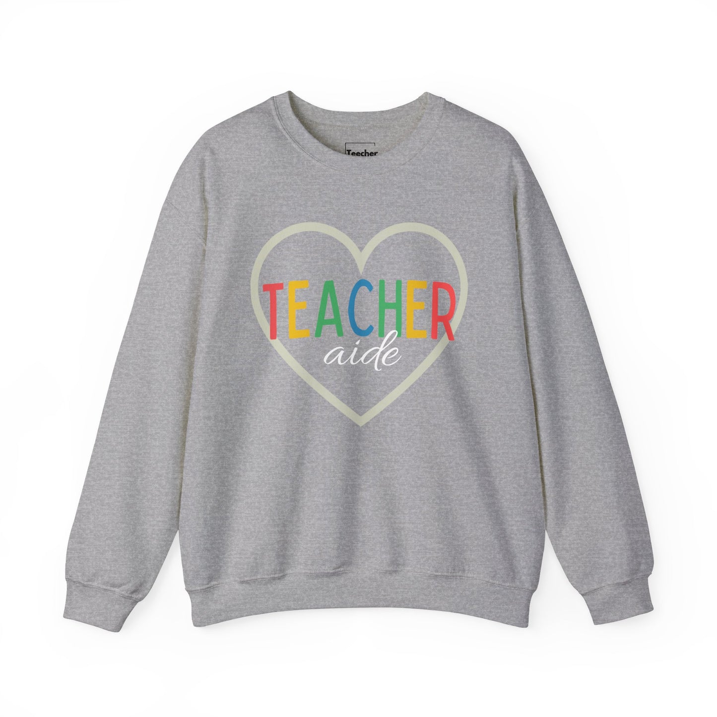 Heart Teacher Aide Sweatshirt