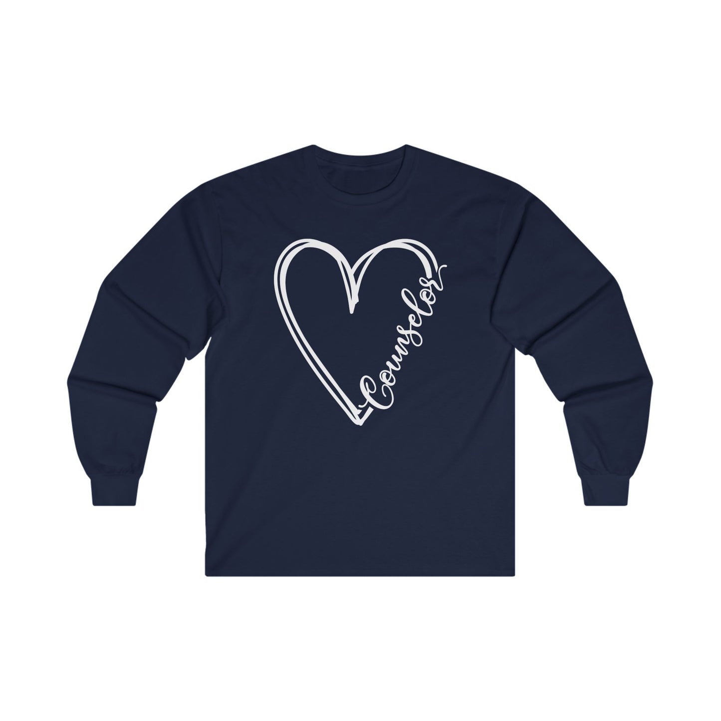 Counselor Heart Long Sleeve Shirt