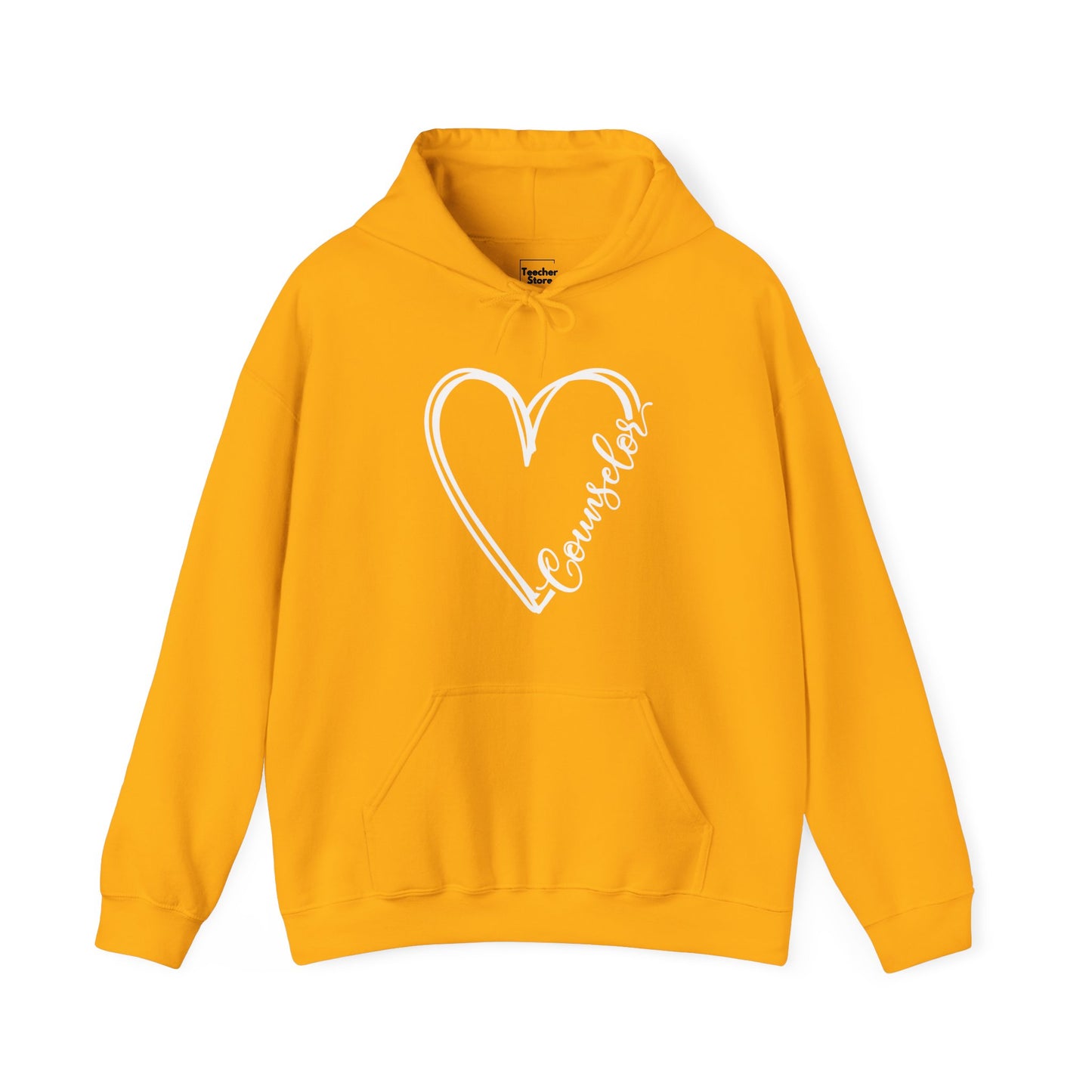 Counselor Heart Hooded Sweatshirt