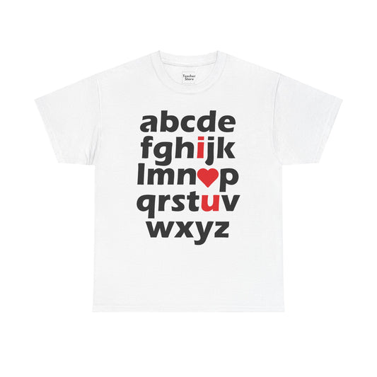 Alphabet Tee-Shirt