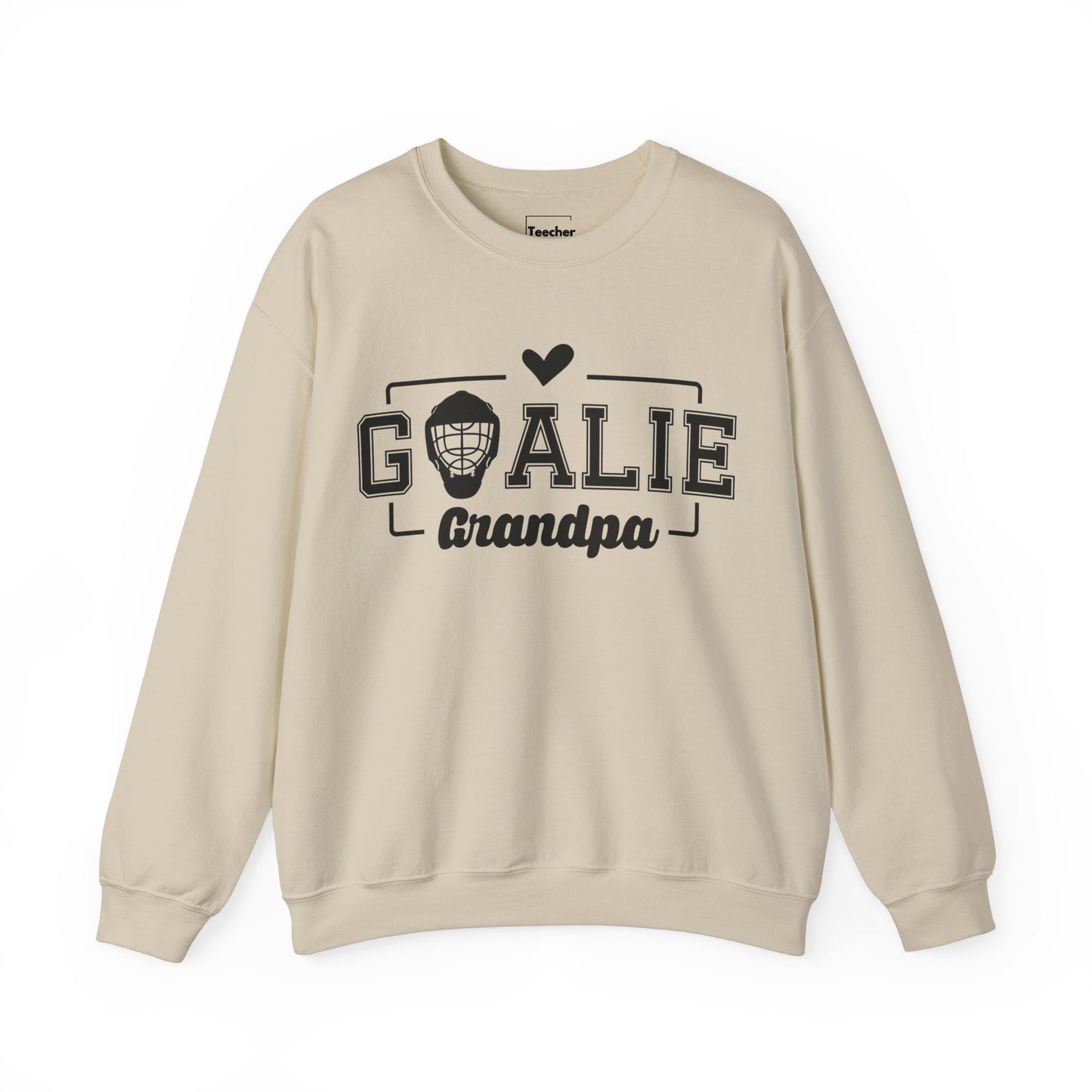 Goalie Grandpa Crewneck Sweatshirt