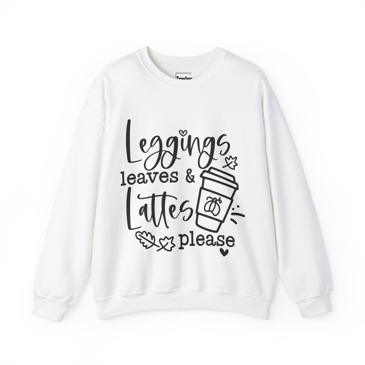 Leggings Leaves Lattes Sweatshirt