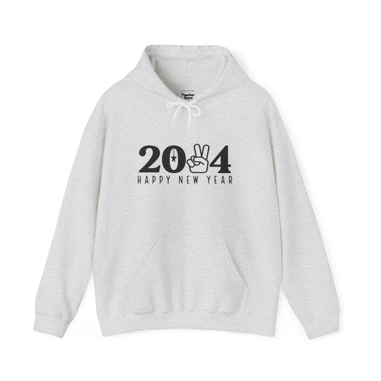2024 Peace Sign Hooded Sweatshirt