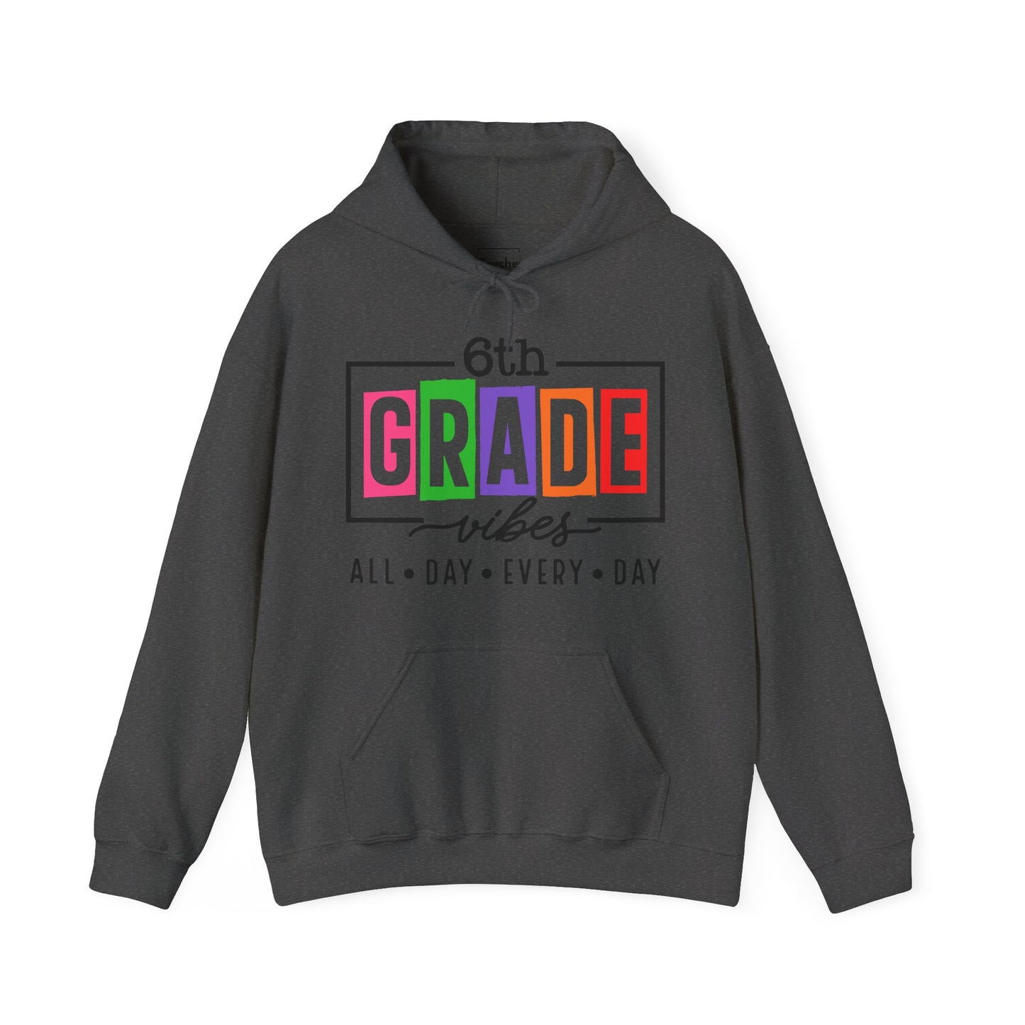 6th Grade Vibes Hooded Sweatshirt