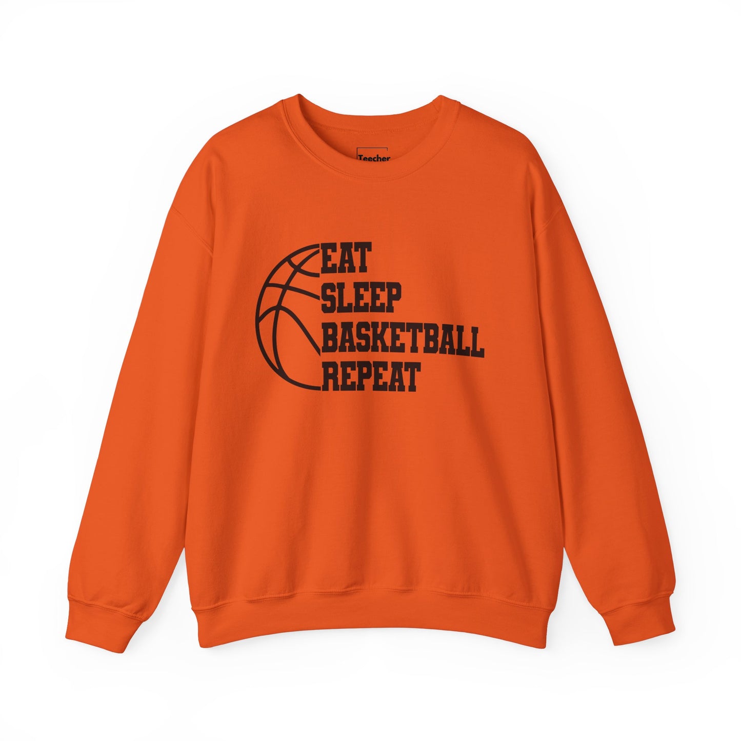 Eat Sleep Basketball Crewneck Sweatshirt