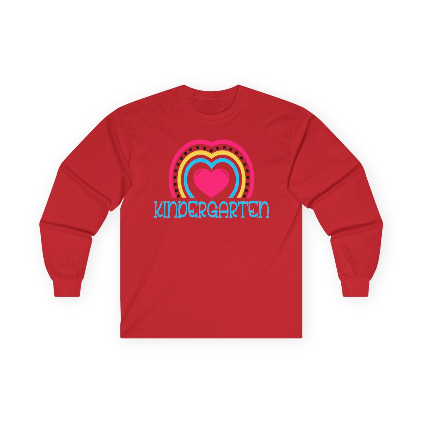 Heart Kindergarten Long Sleeve Shirt