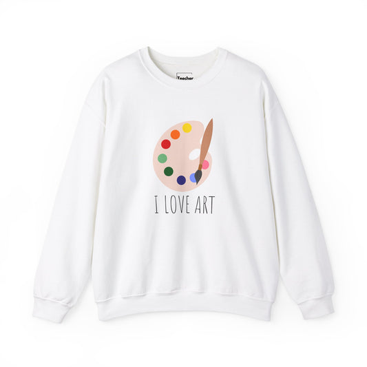 I Love Art Sweatshirt