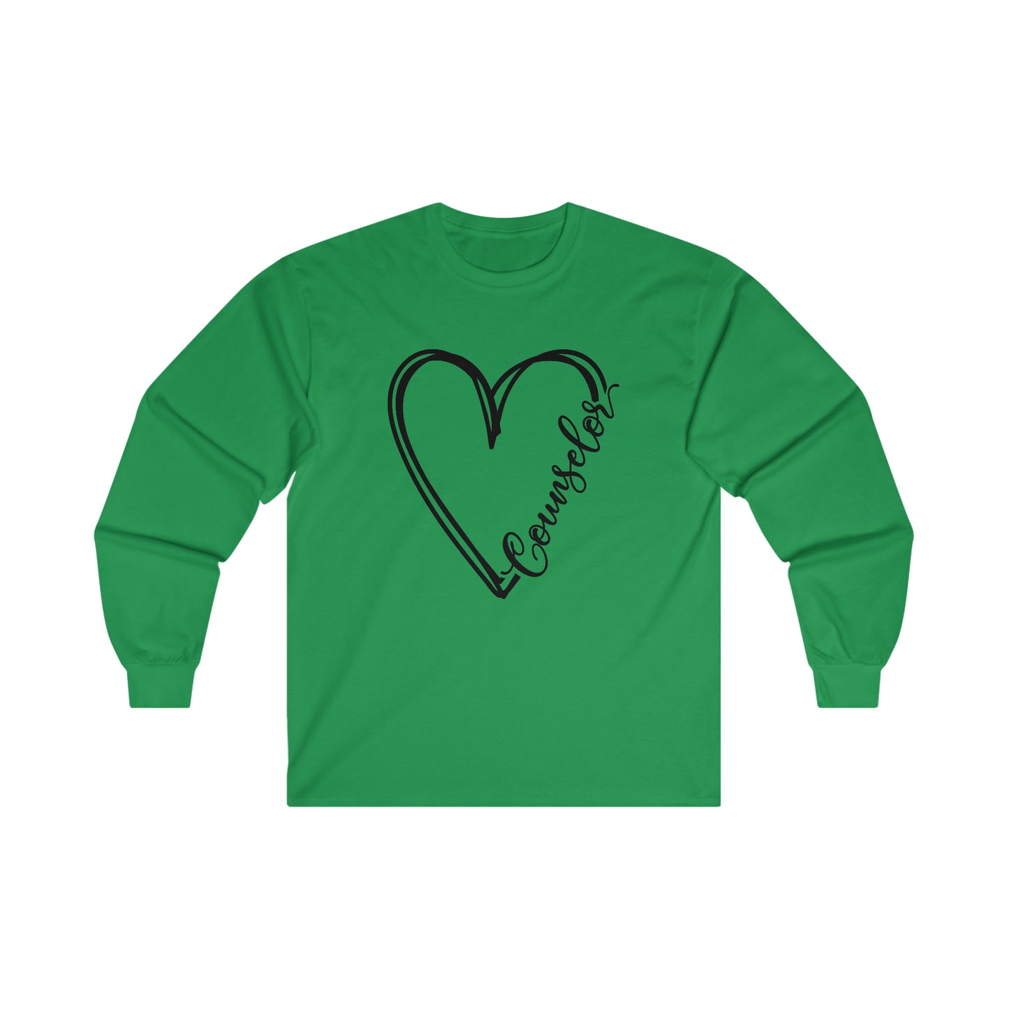 Counselor Heart Long Sleeve Shirt