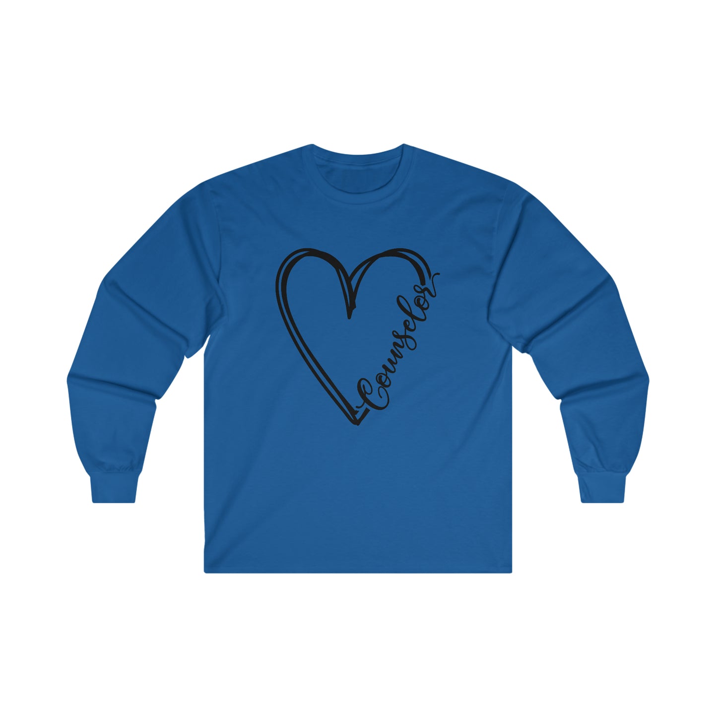 Counselor Heart Long Sleeve Shirt