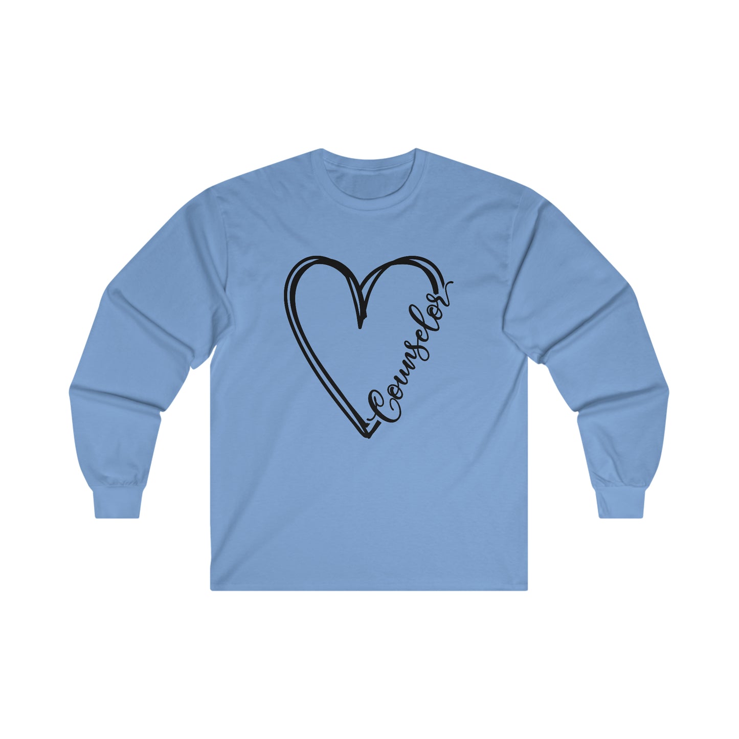 Counselor Heart Long Sleeve Shirt