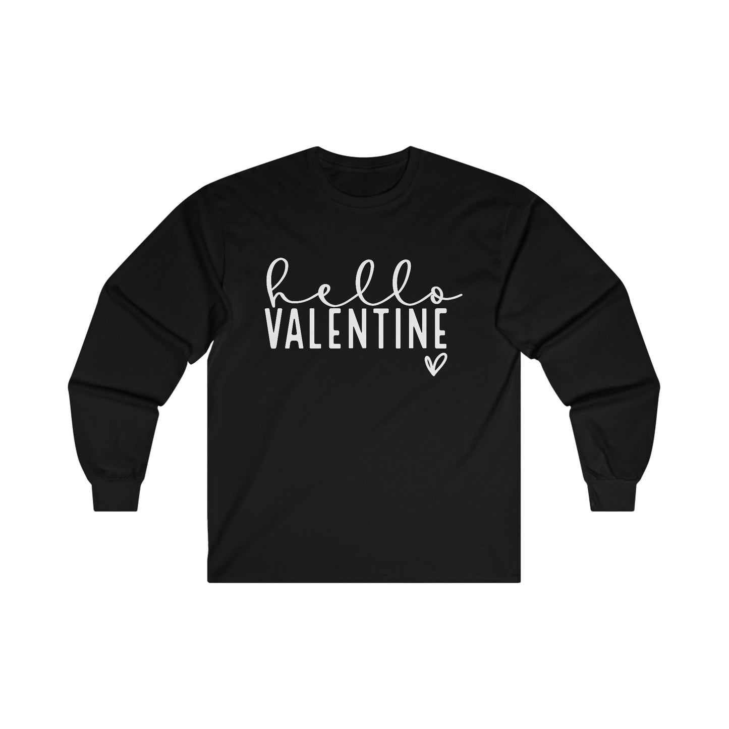 Hello Valentine Long Sleeve Shirt