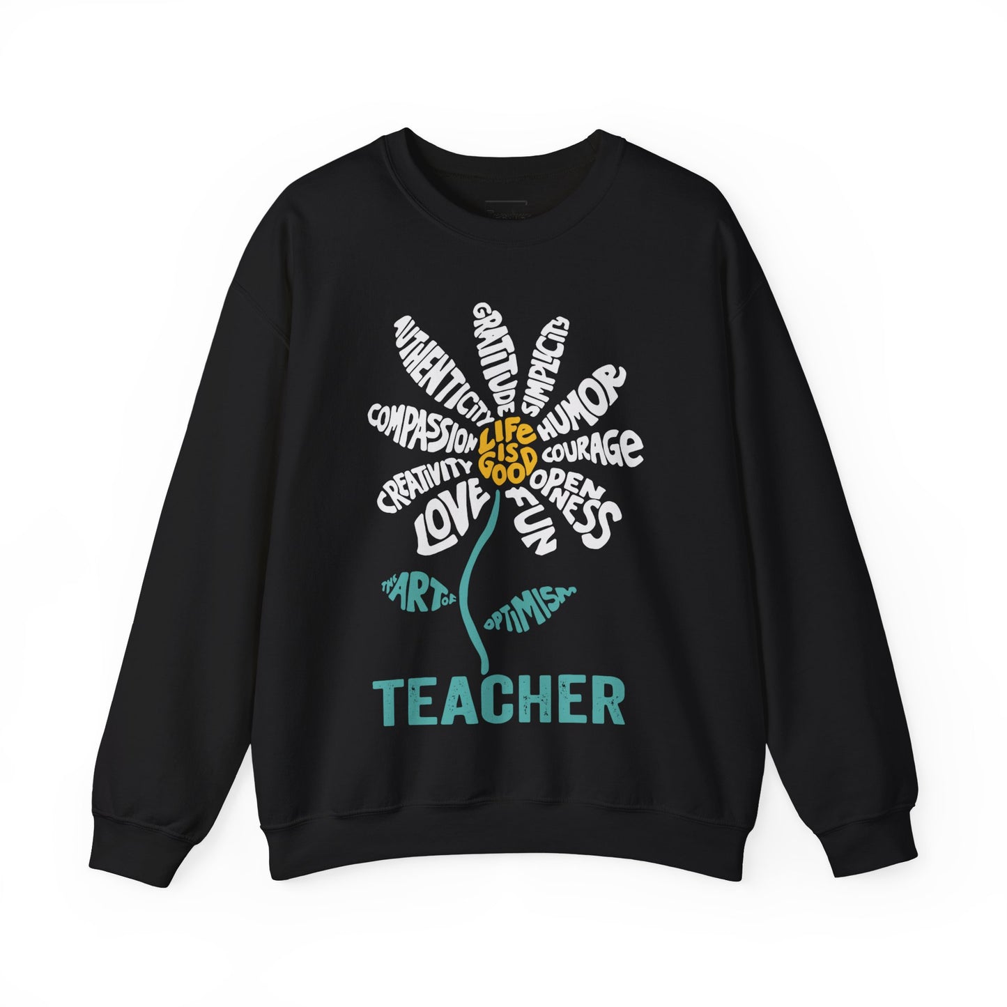Teacher Flower Sweatshirt