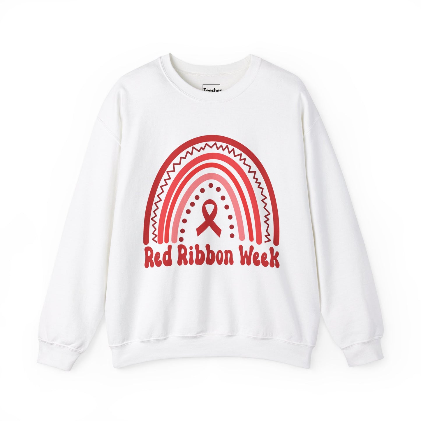 Red Rainbow Sweatshirt