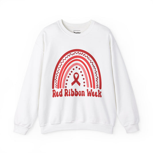 Red Rainbow Sweatshirt