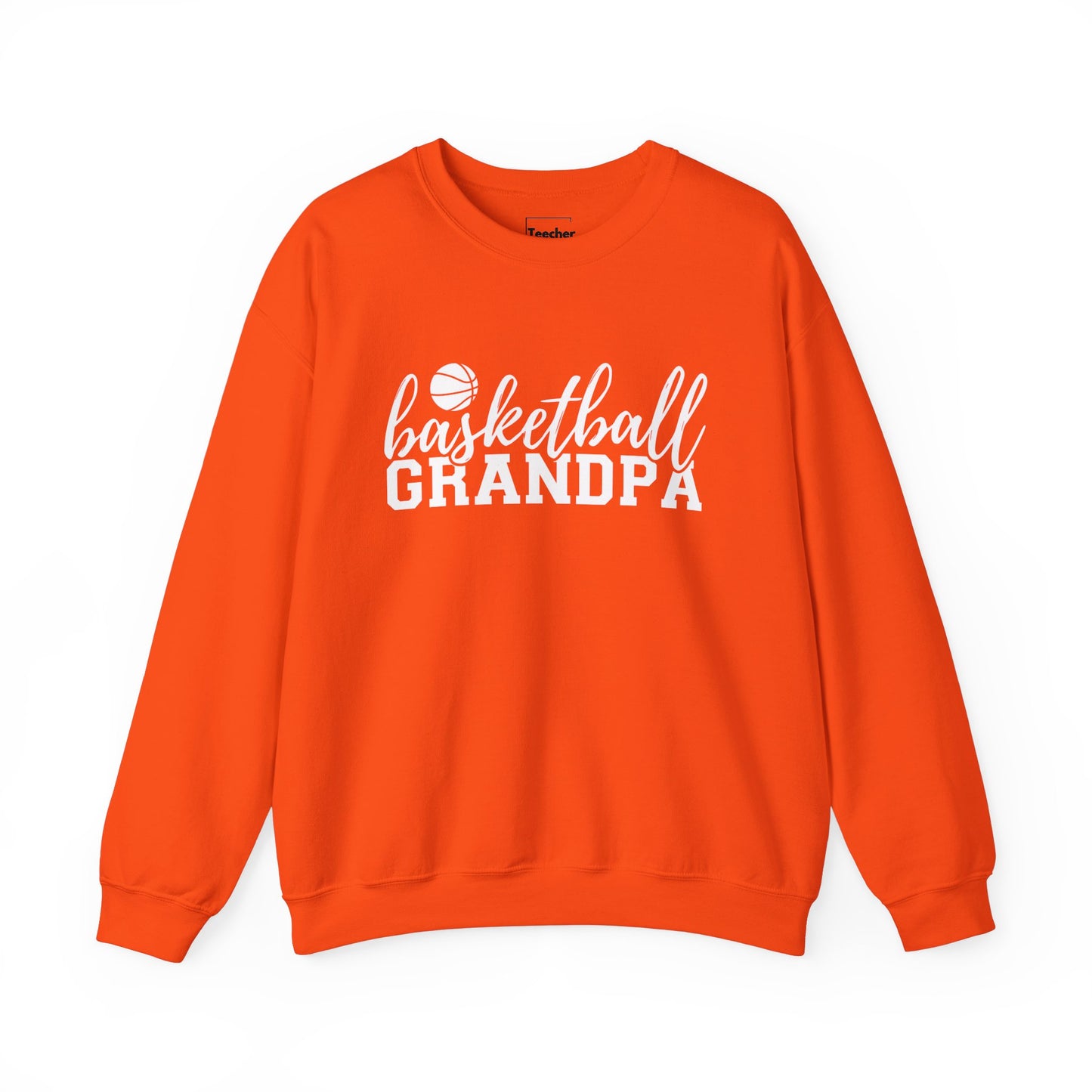 Basketball Grandpa Crewneck Sweatshirt