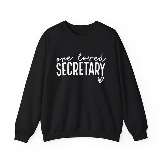 One Loved Secretary Sweatshirt