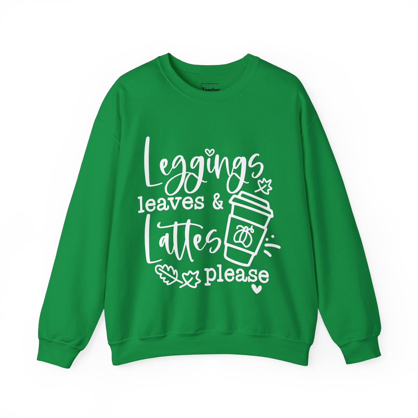 Leggings Leaves Lattes Sweatshirt