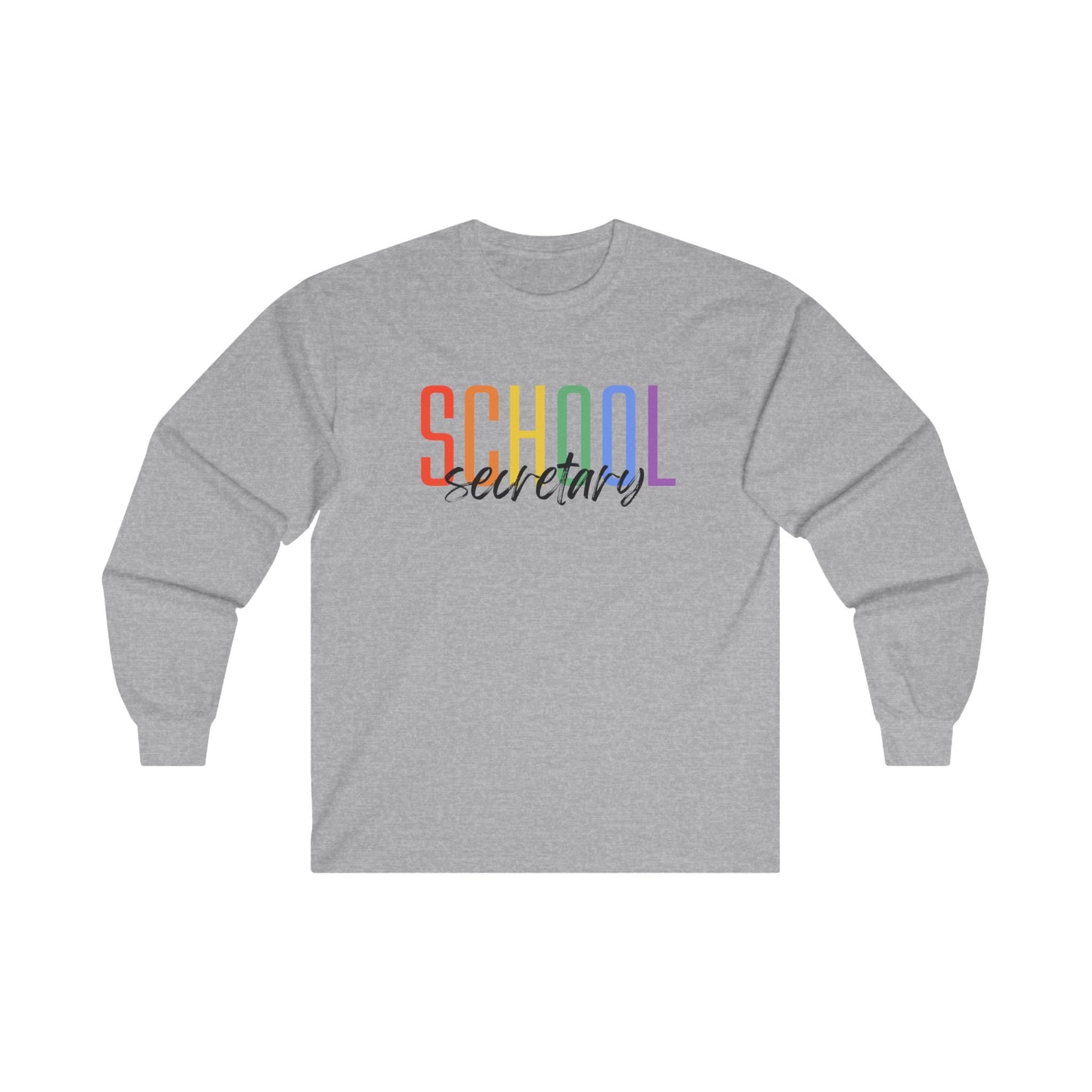 School Secretary Long Sleeve Shirt