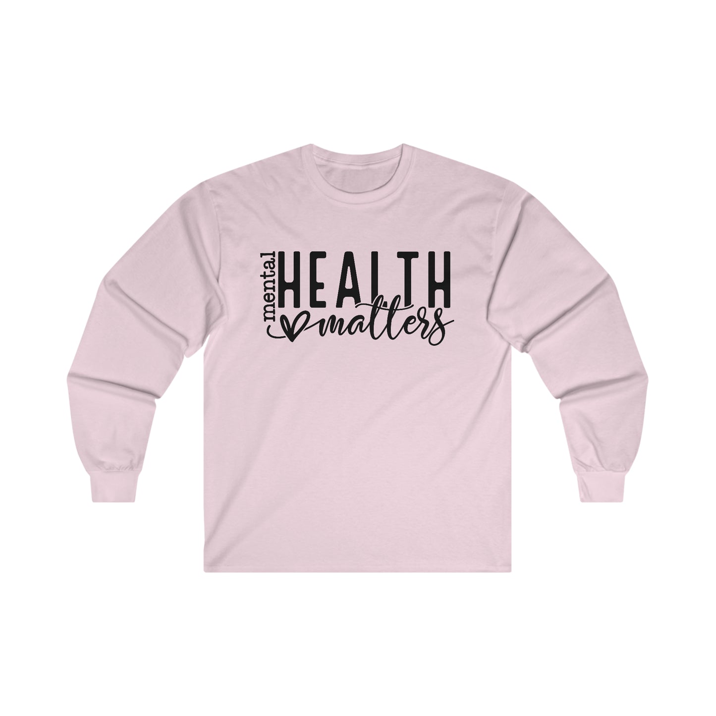 Mental Health Heart Long Sleeve Shirt