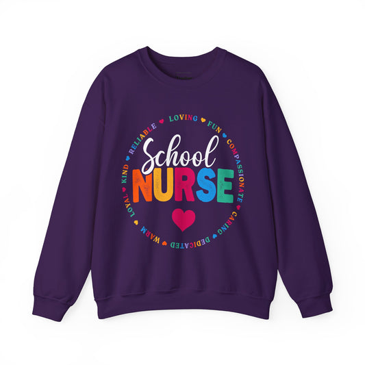 Circle School Nurse Sweatshirt