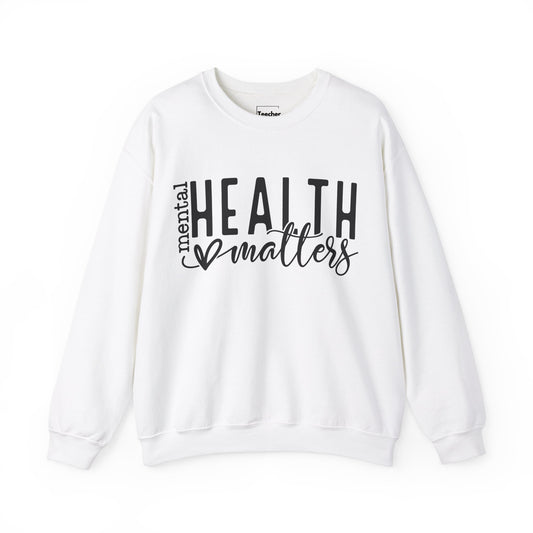 Mental Health Heart Sweatshirt