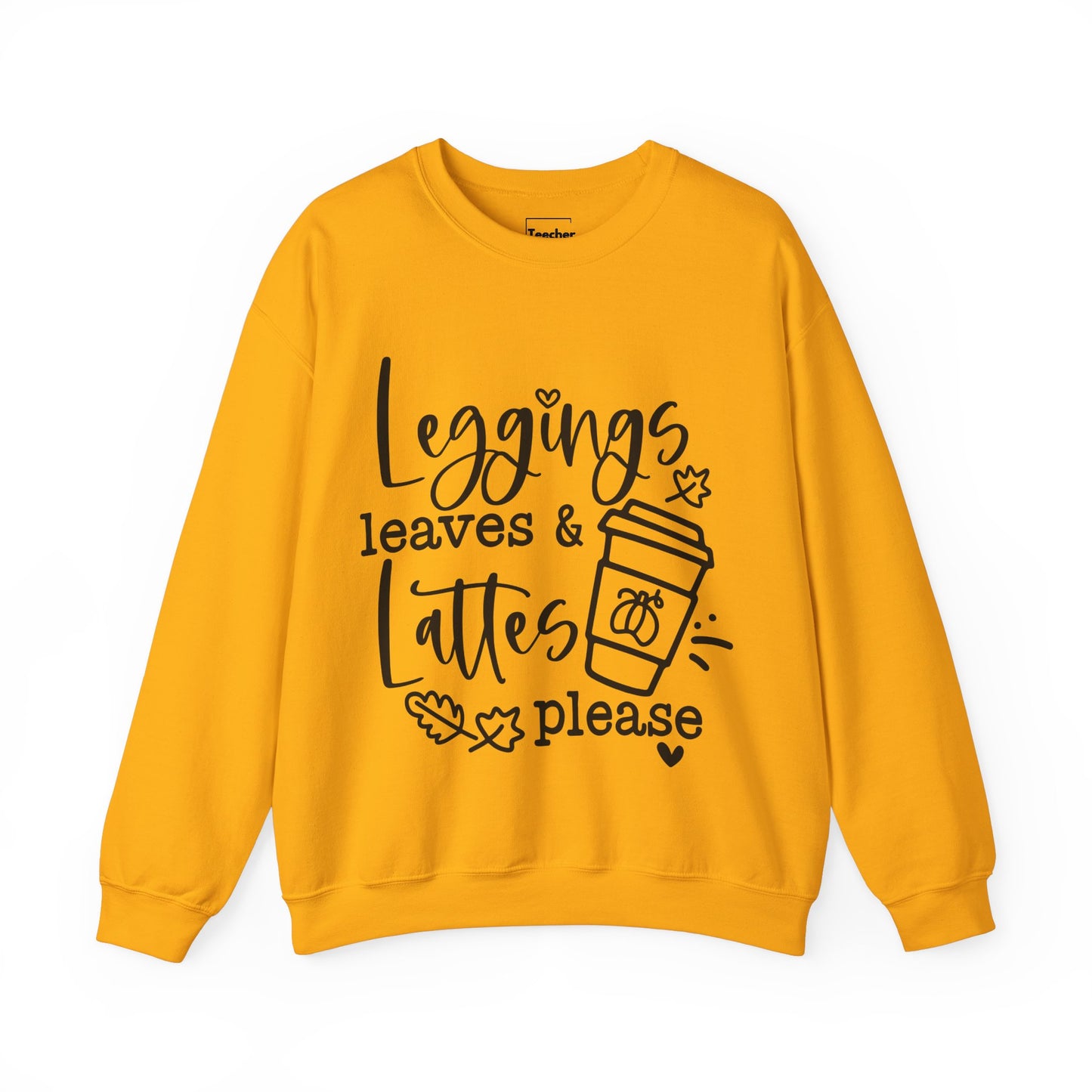 Leggings Leaves Lattes Sweatshirt