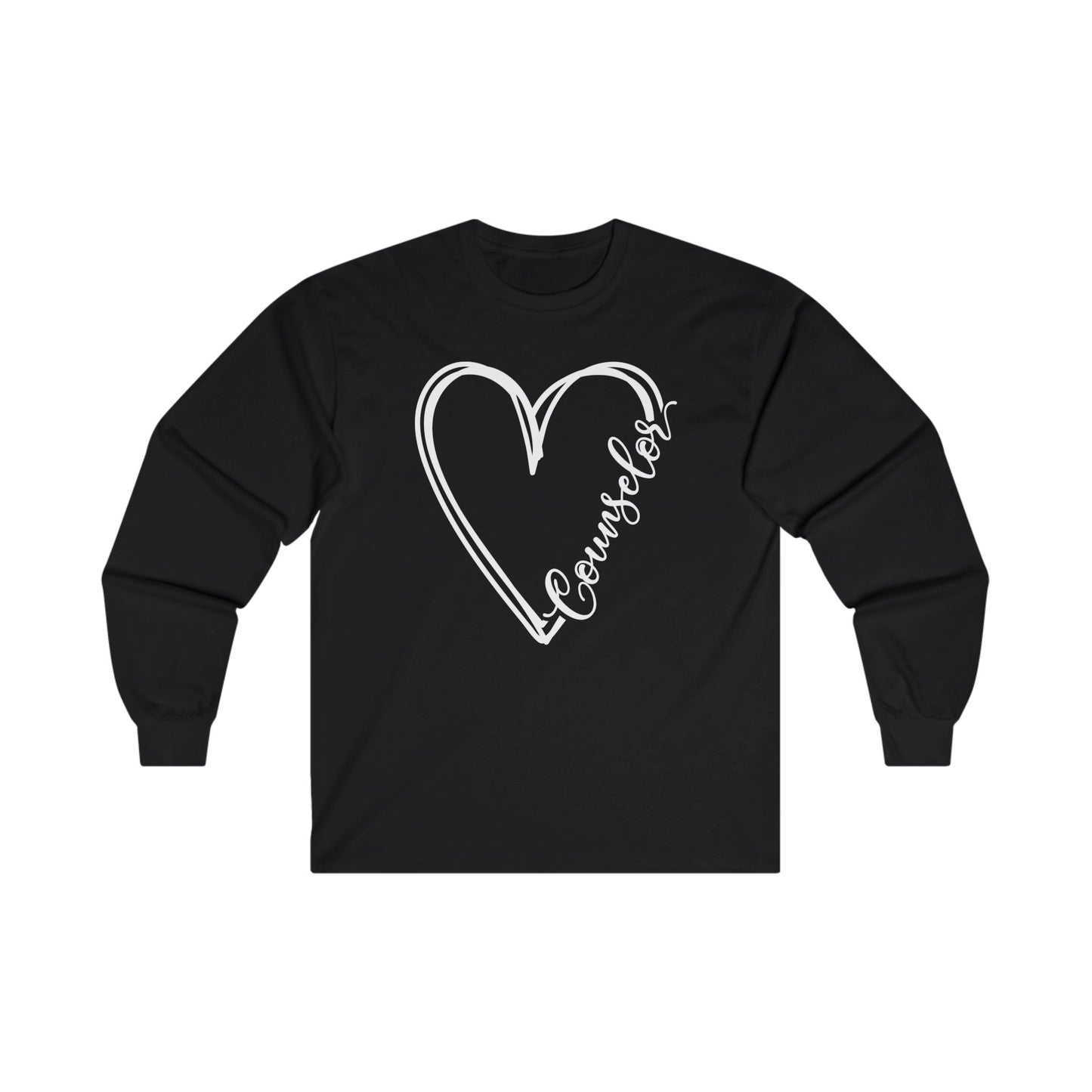 Counselor Heart Long Sleeve Shirt