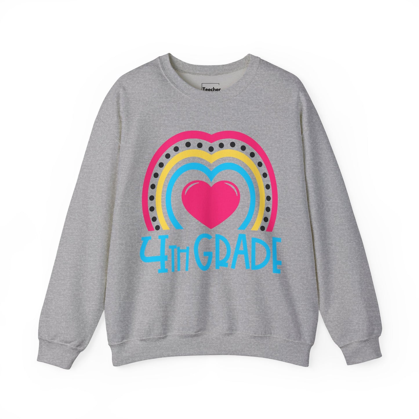 Heart 4th Grade Sweatshirt