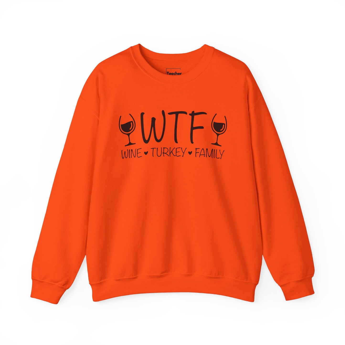 Wine Turkey Family Sweatshirt