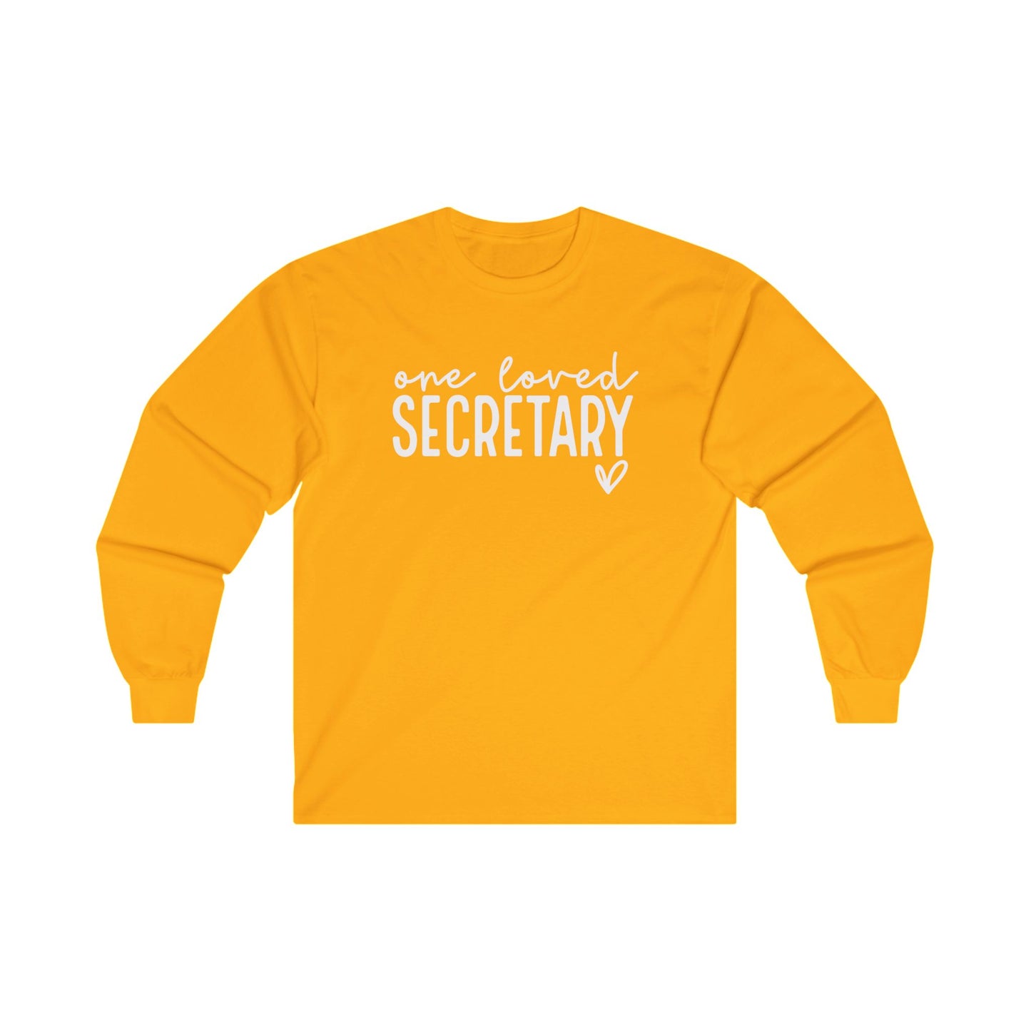 One Loved Secretary Long Sleeve Shirt