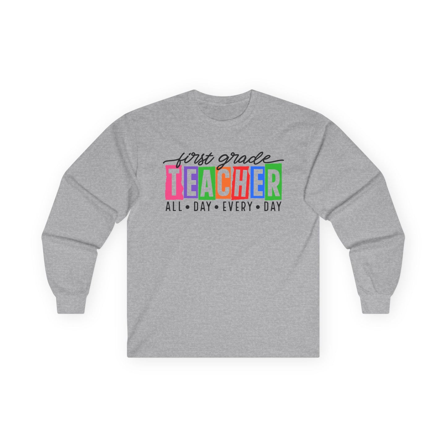 First Grade All Day Long Sleeve Shirt