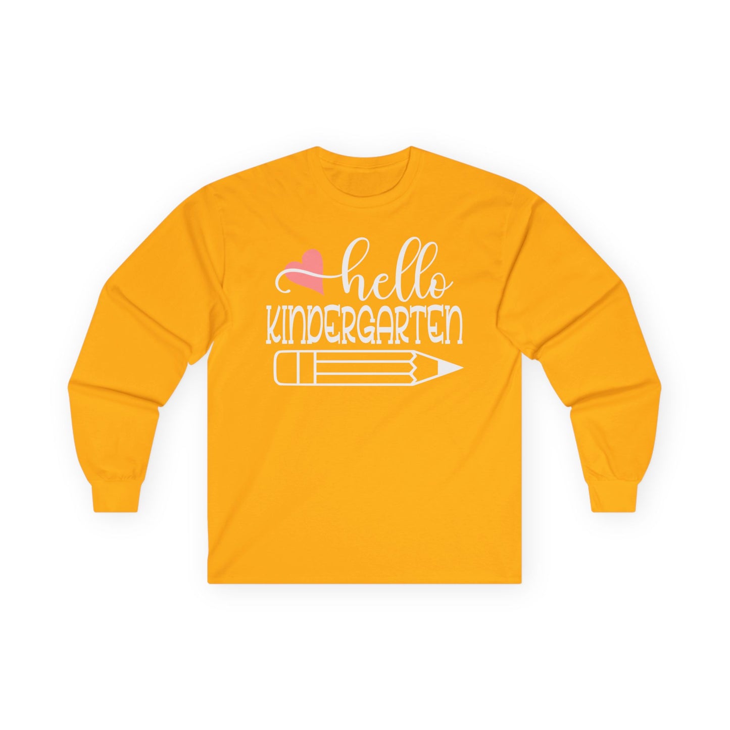 Hello Kindergarten Long Sleeve Shirt