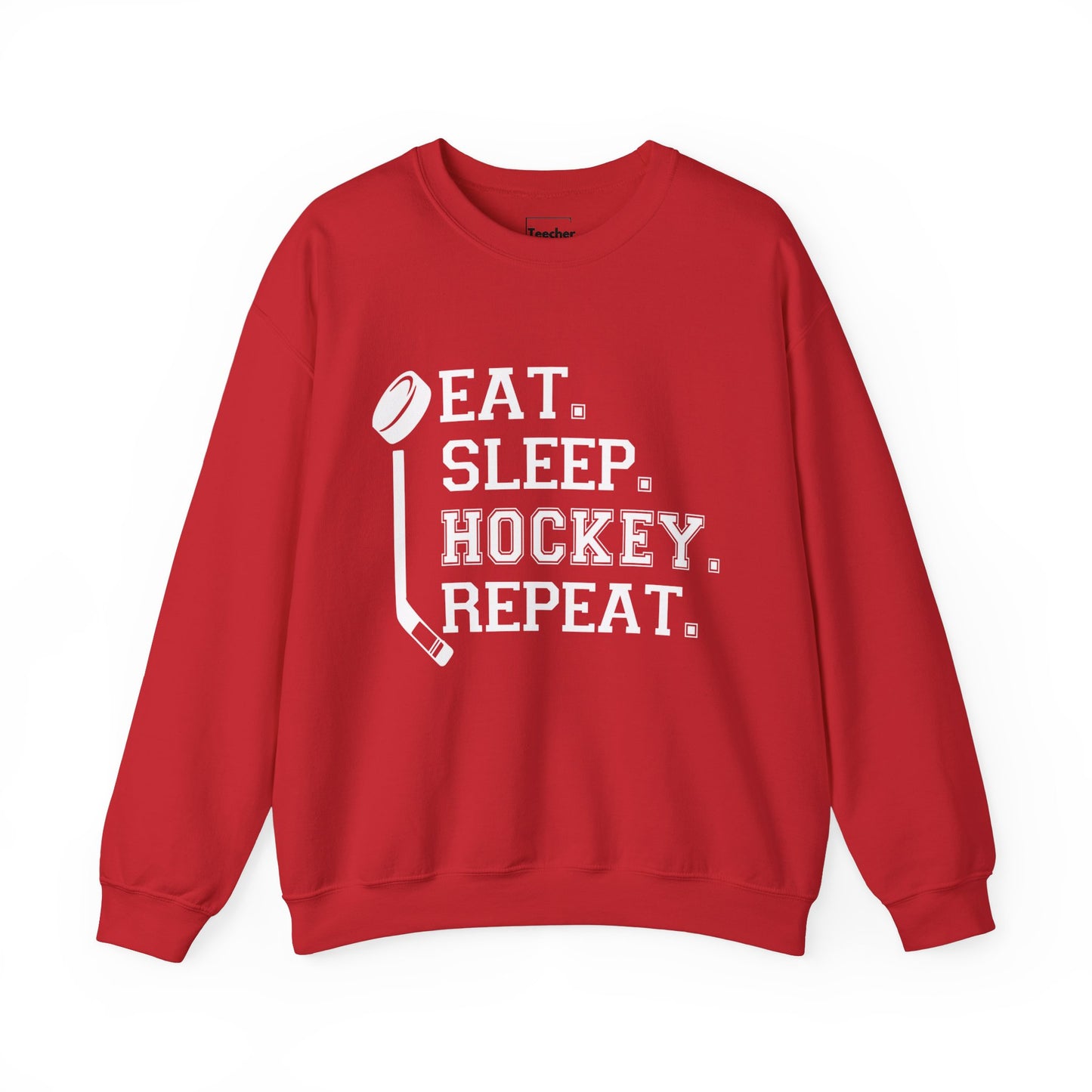 Eat Sleep Hockey Crewneck Sweatshirt